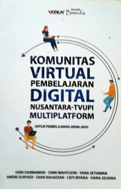 Sampul buku Komunitas Virtual Pembelajaran Digital